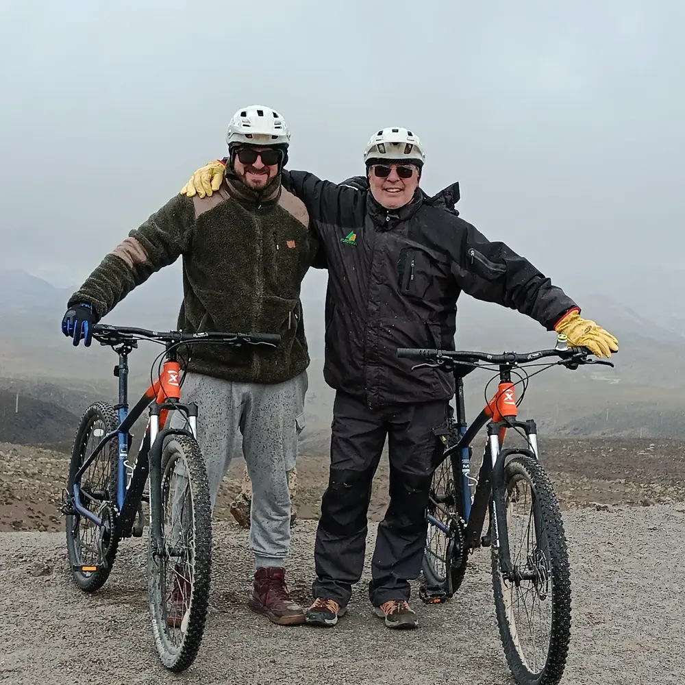 Mountain bike por caminos del altiplano